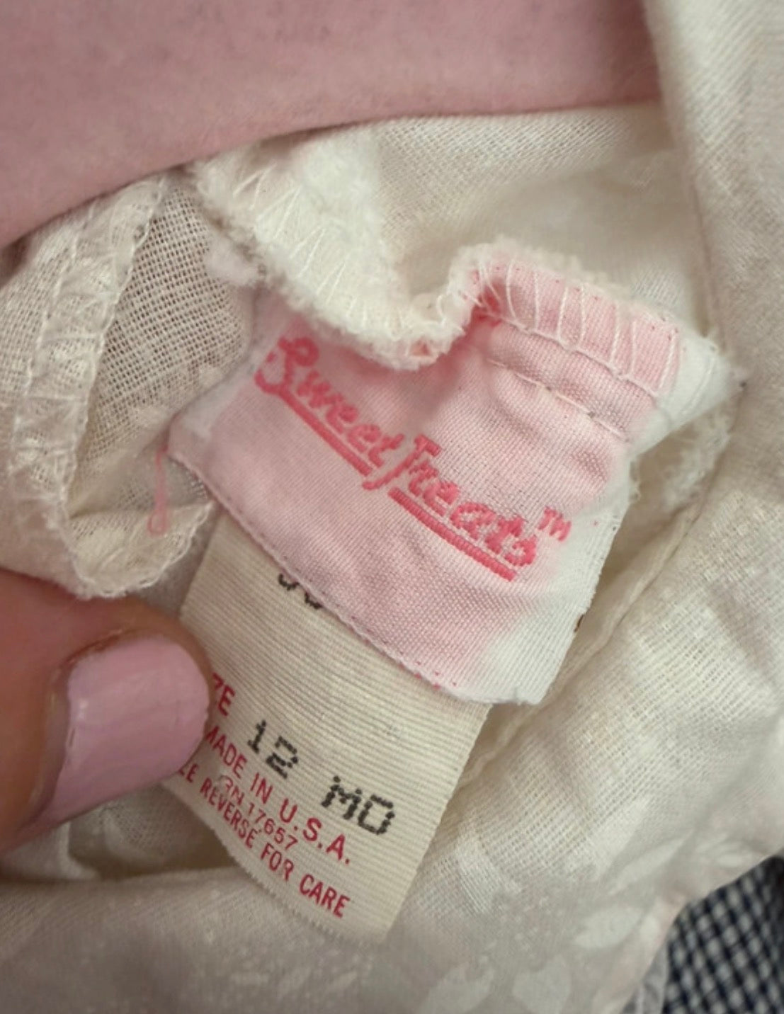 Vintage Sweet Treats Dress 12 months
