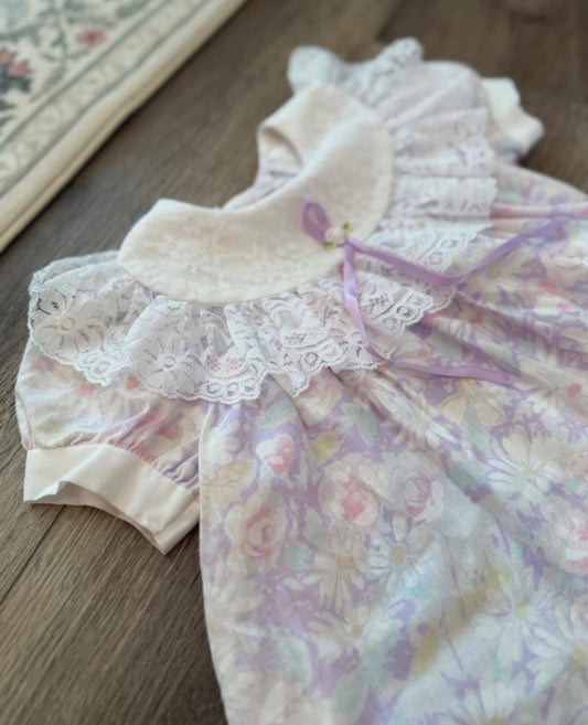 Vintage Evy Floral Dress 2T
