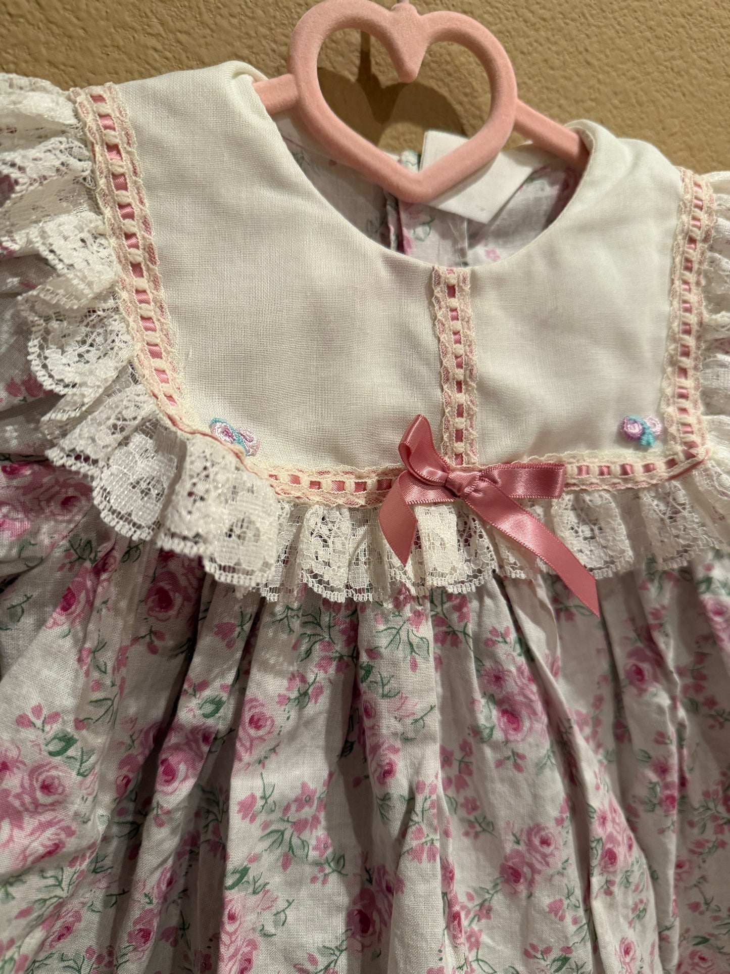 Vintage Floral Dress 18 months
