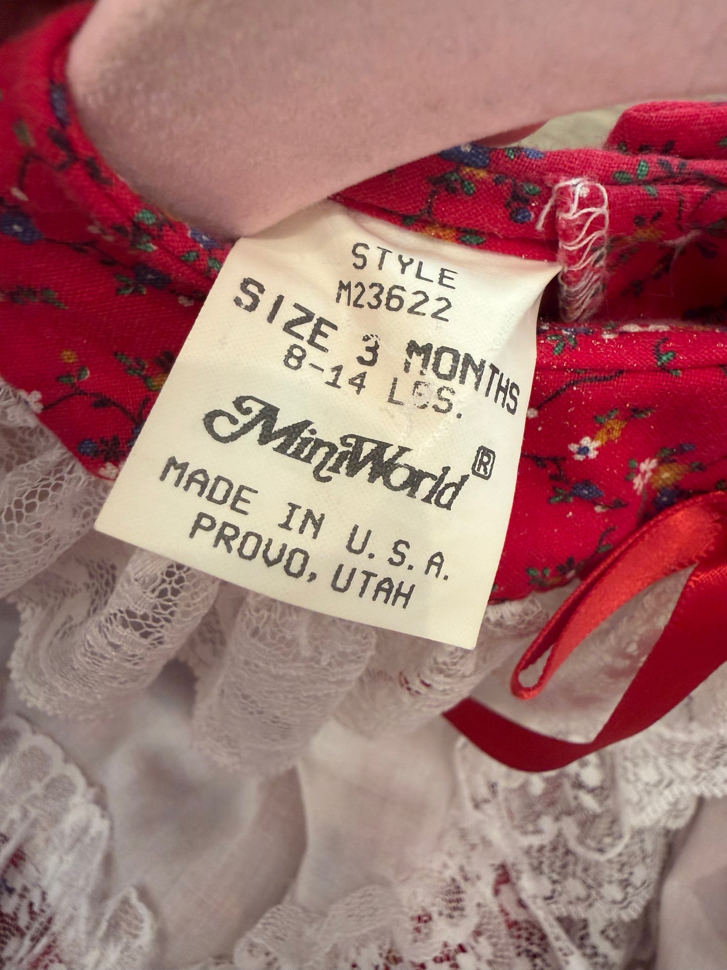 Vintage MiniWorld Dress