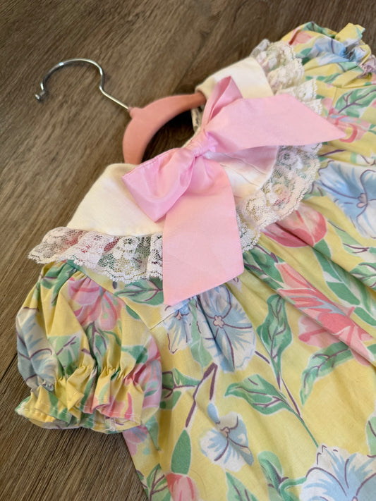 Vintage Bryan floral dress 6-9 months