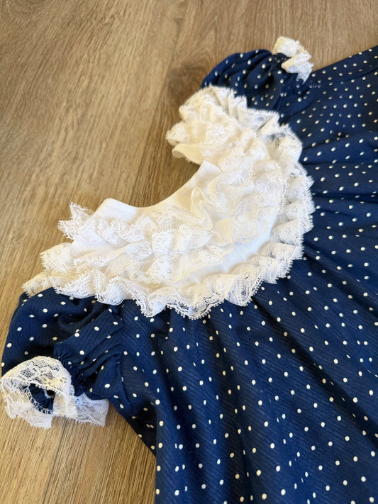 Vintage Bryan Polkadot dress 3-6 months