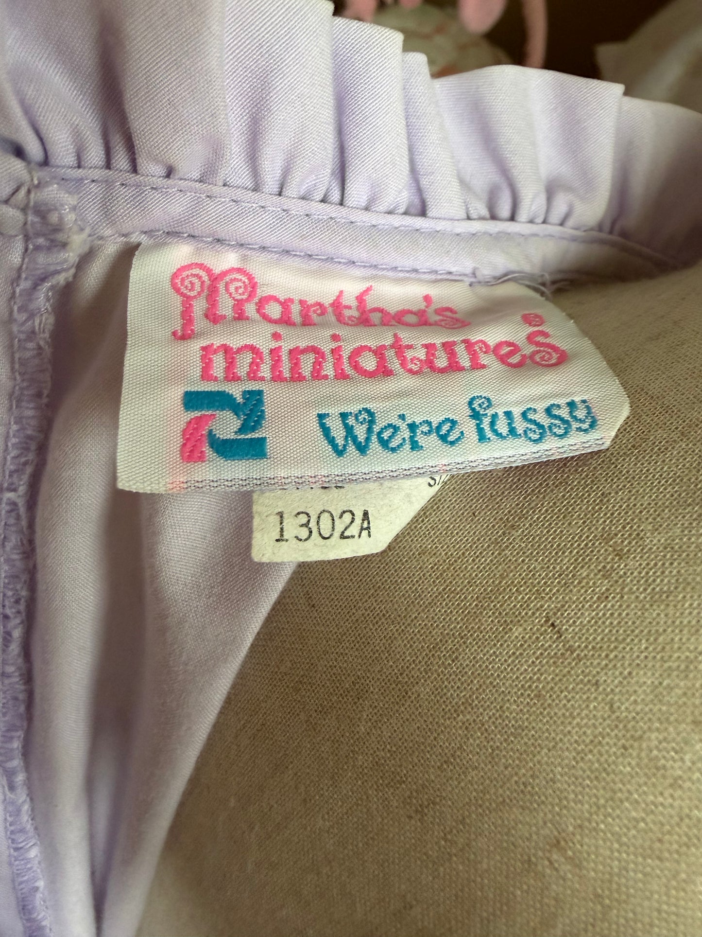 Vintage Martha’s Miniatures size 7