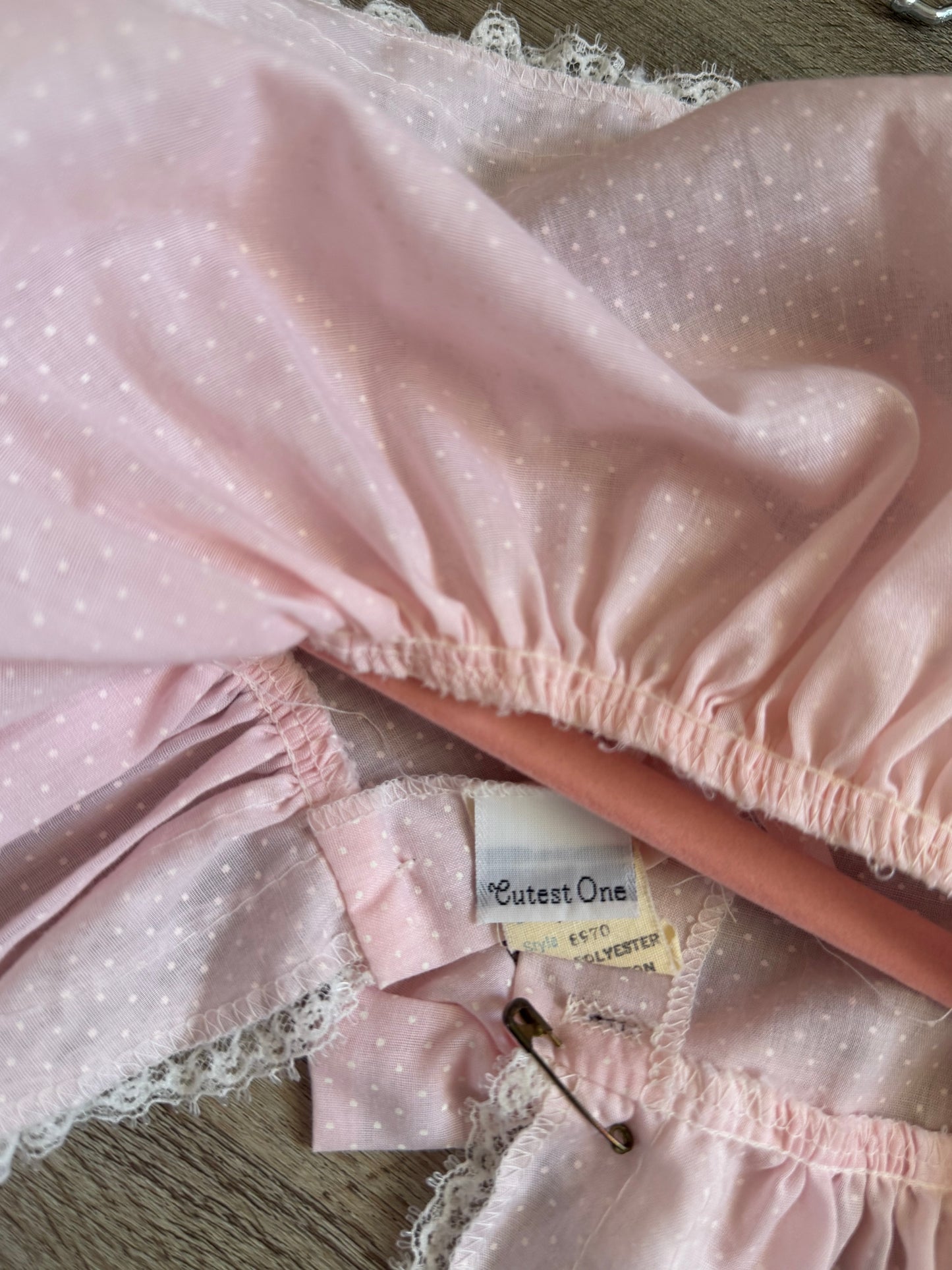 Vintage Cutest One swing back dress