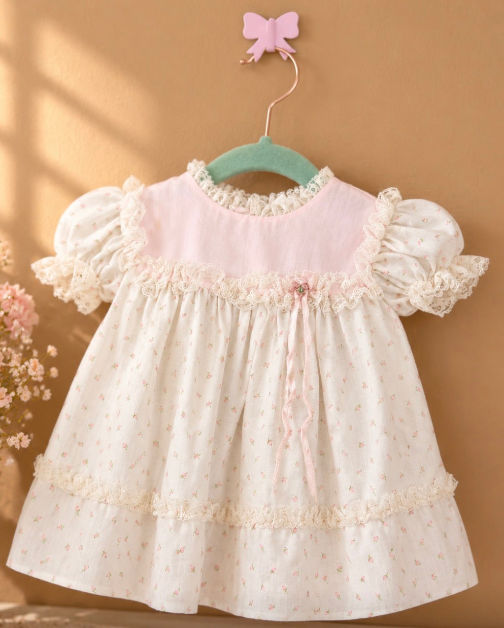 Vintage Bryan Rosebud dress