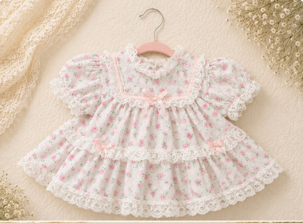 Vintage Floral Dress