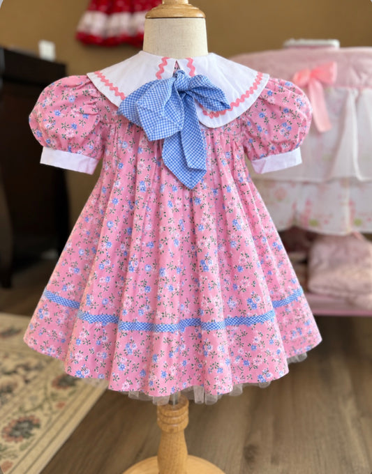 Vintage Young Hearts Dress 3T