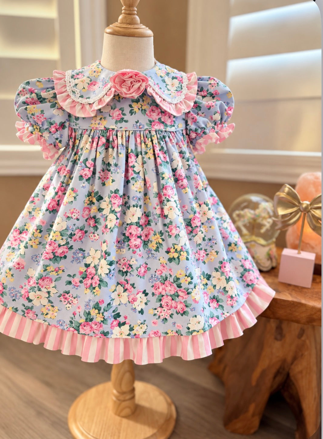 Vintage Bryan Floral dress 3T