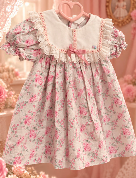 Vintage Floral Dress 18 months