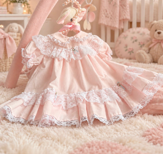 Vintage Nursery Rhymes dress 6-9 months