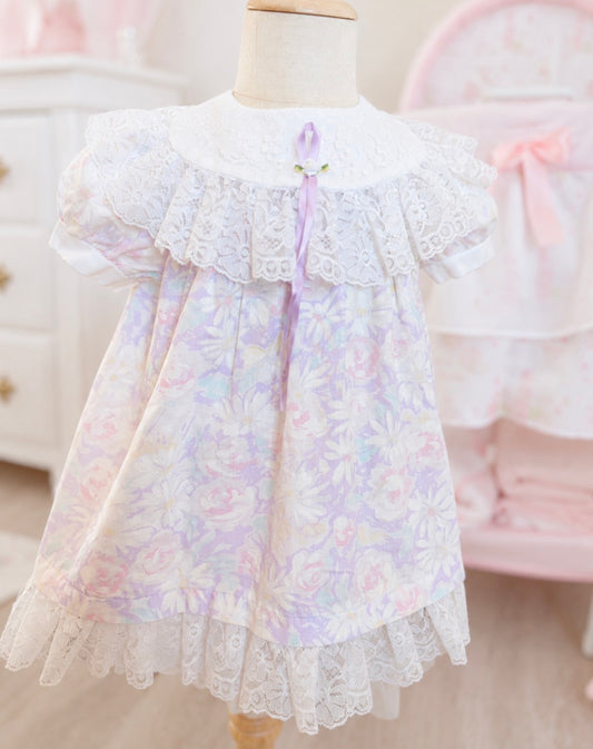 Vintage Evy Floral Dress 2T