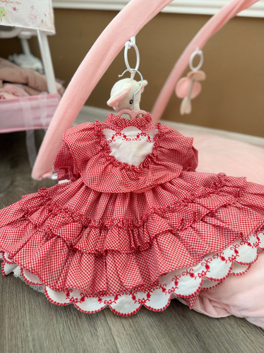 Vintage Martha’s Miniatures dress 6-9 months