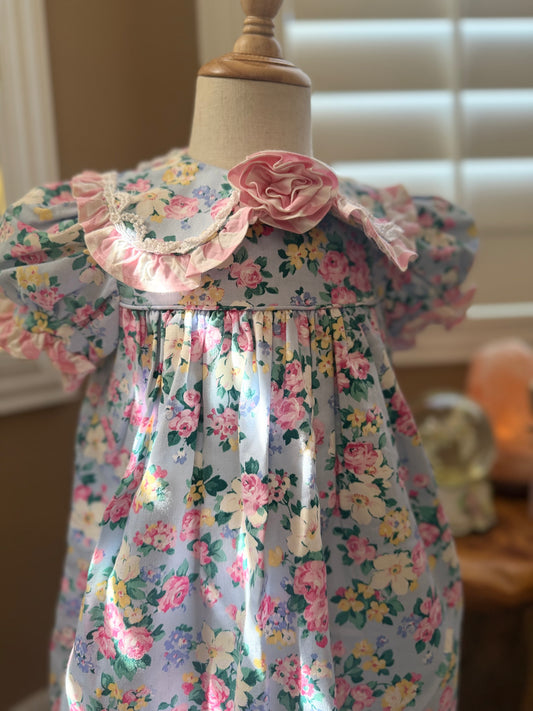 Vintage Bryan Floral dress 3T
