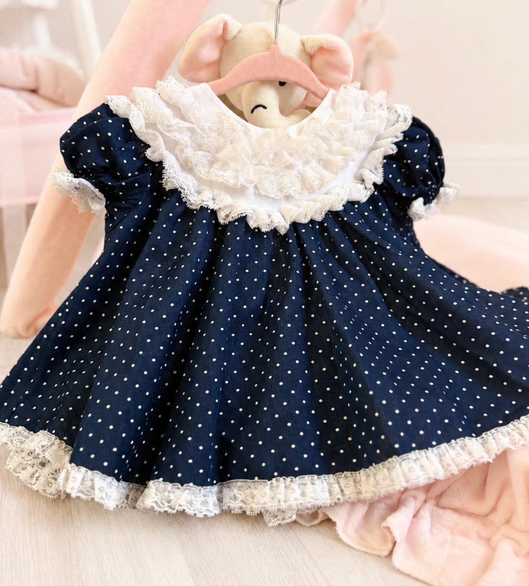 Vintage Bryan Polkadot dress 3-6 months