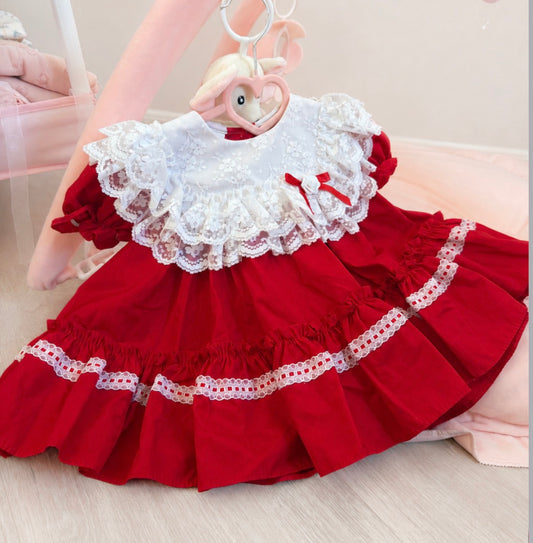 Vintage MiniWorld dress 6-12 months