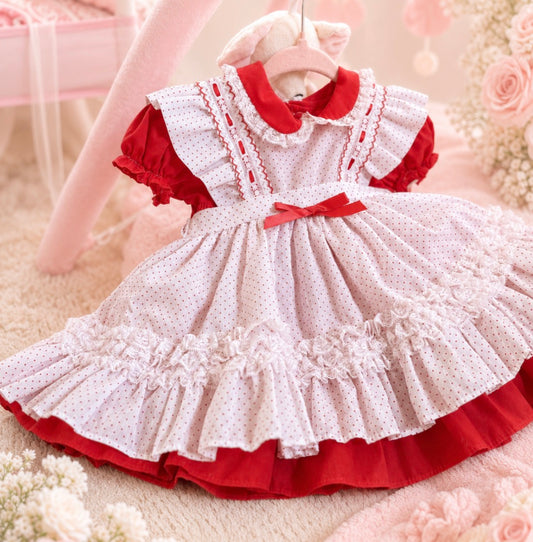 Vintage MiniWorld Dress 6-9 months