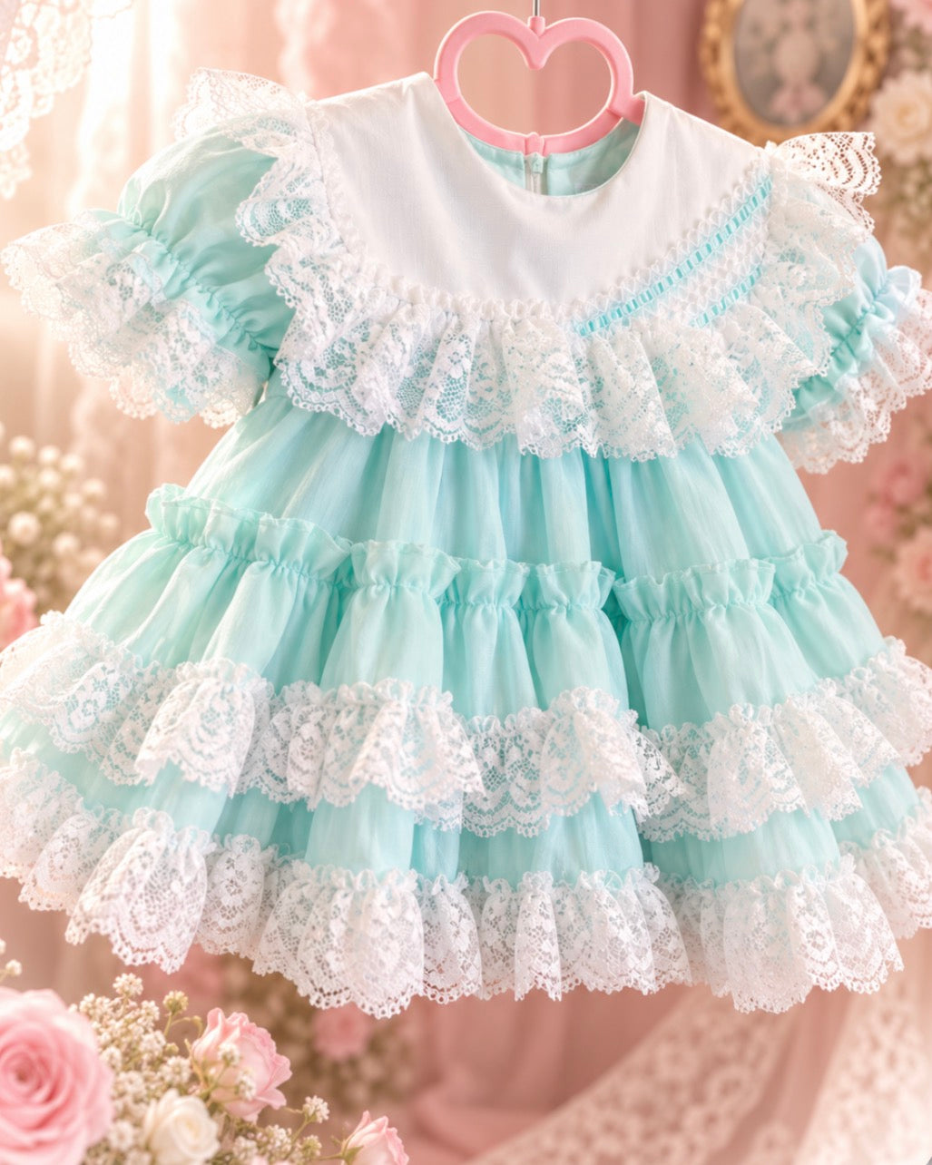 Vintage Golden Age Dress 3-6 months