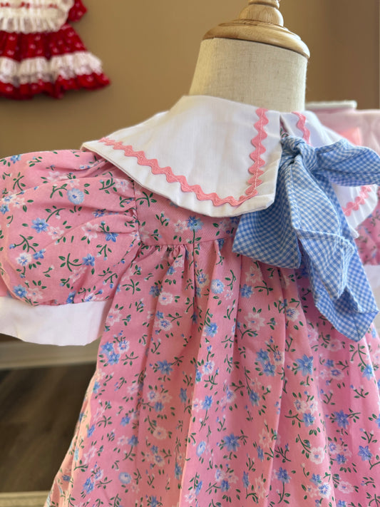 Vintage Young Hearts Dress 3T
