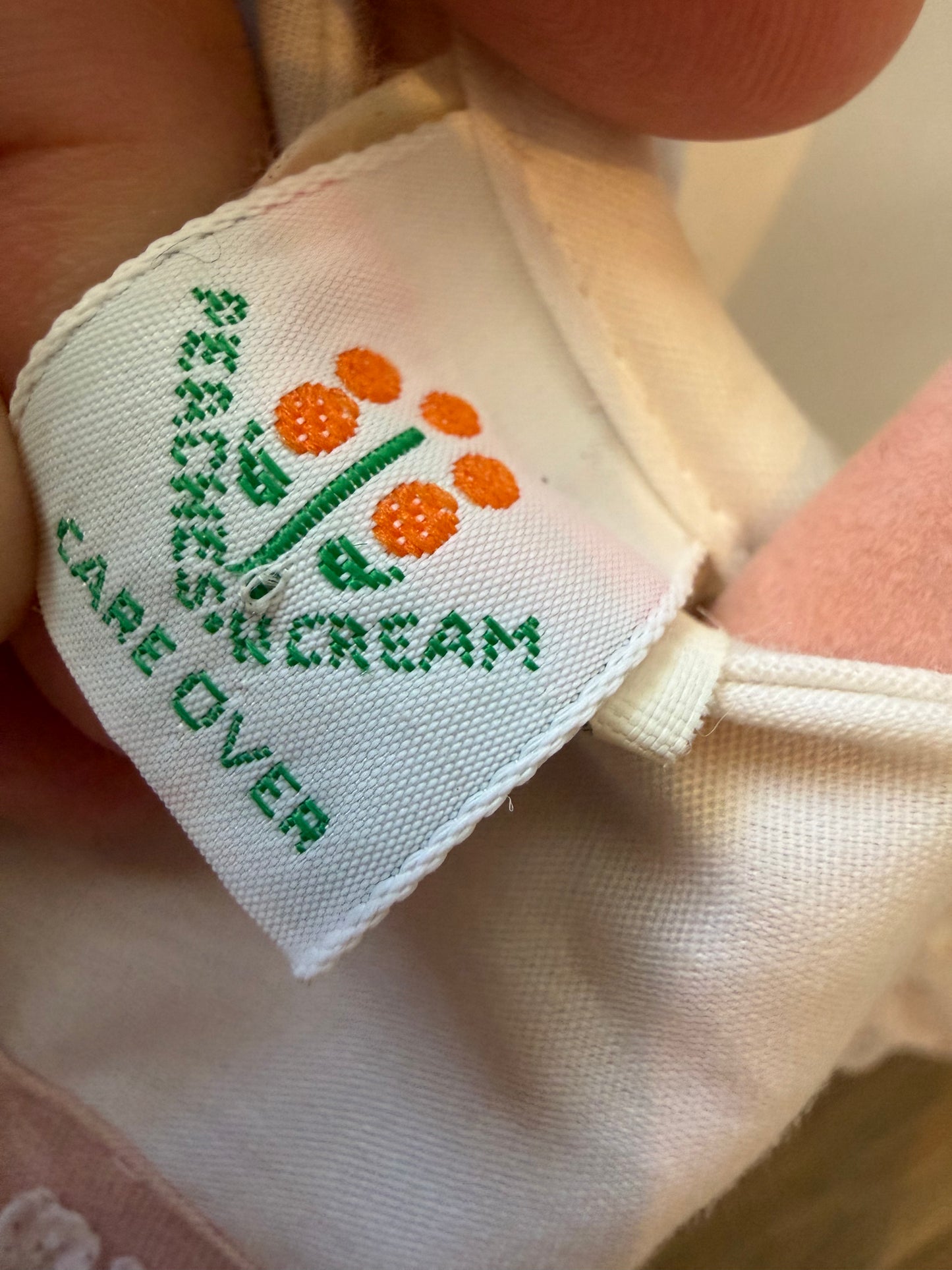 Vintage Peaches & Cream Dress 12 months