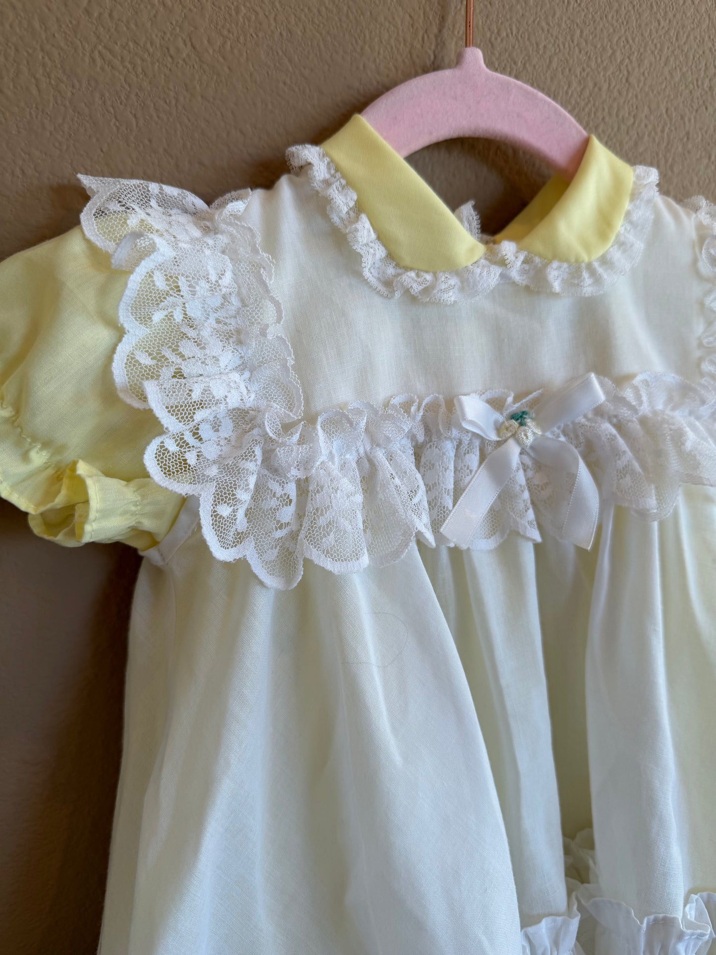 Vintage MiniWorld Dress 9-12 Months