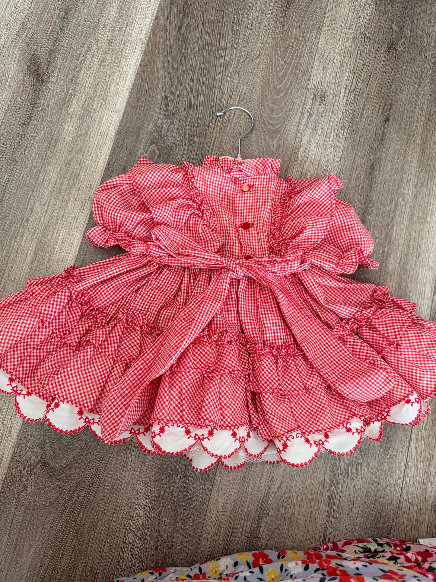 Vintage Martha’s Miniatures dress 6-9 months