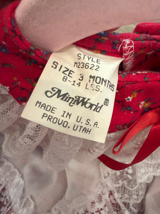 Vintage MiniWorld Dress