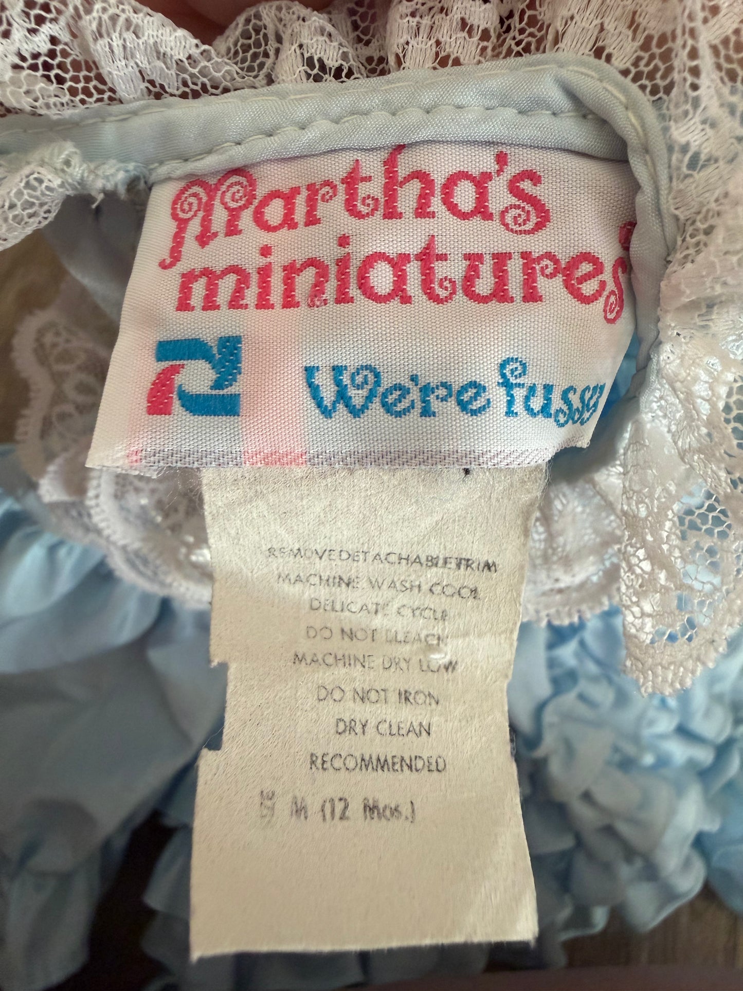 Vintage Martha’s Miniatures Dress