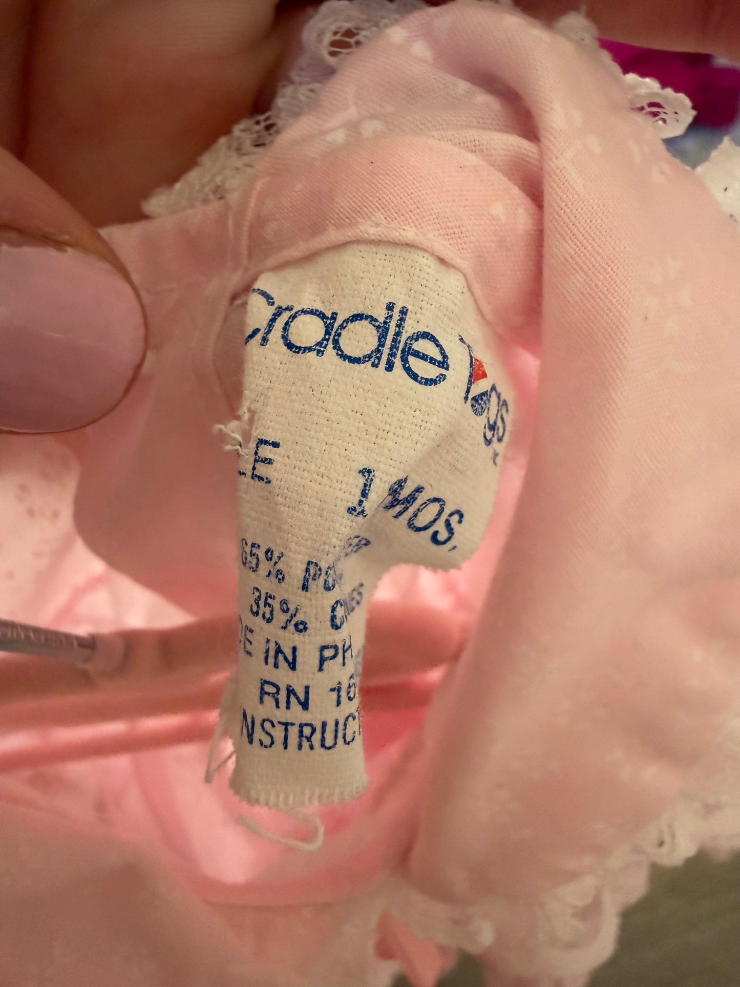 Vintage Cradle Togs Dress 9-12 months