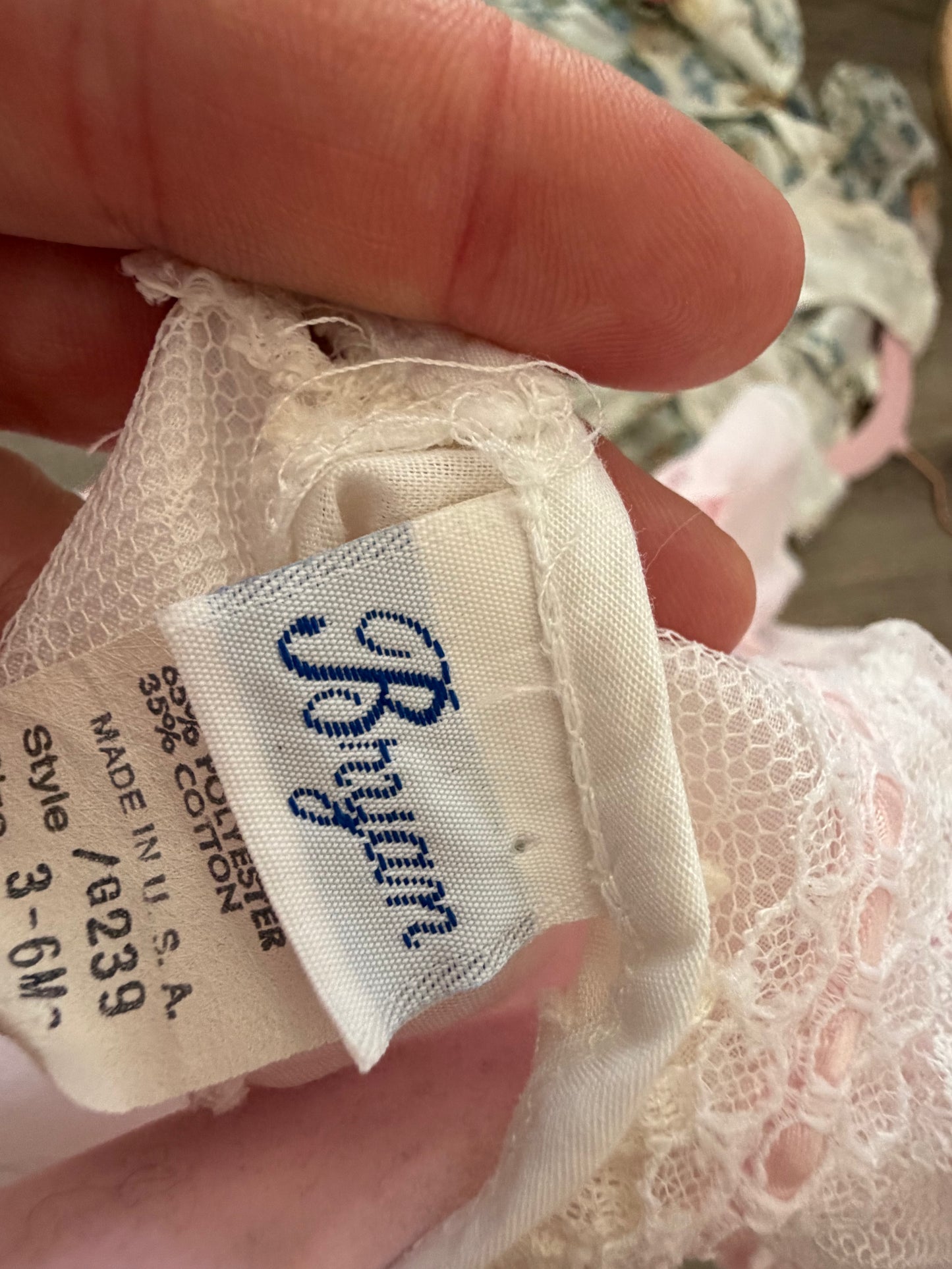 Vintage Bryan Dress 3-6 months