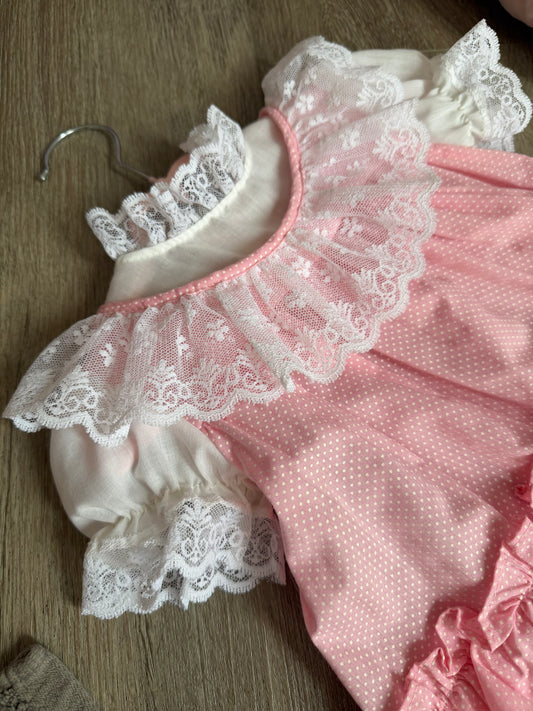 Vintage Cutest One Dress 6-12 months