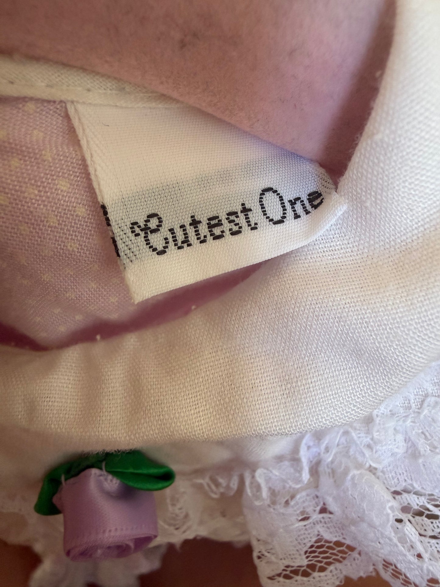 Vintage Cutest One dress 12-18 months
