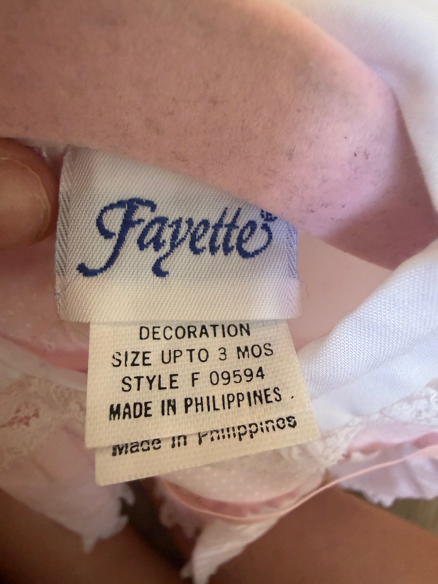 Vintage Fayette Dress 6-9 months